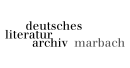 Logo: deutsches literatur archiv marbach